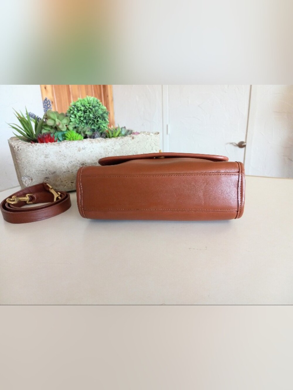 Coach Court Bag #9870, British Tan, 1996 - Picture 15 of 16